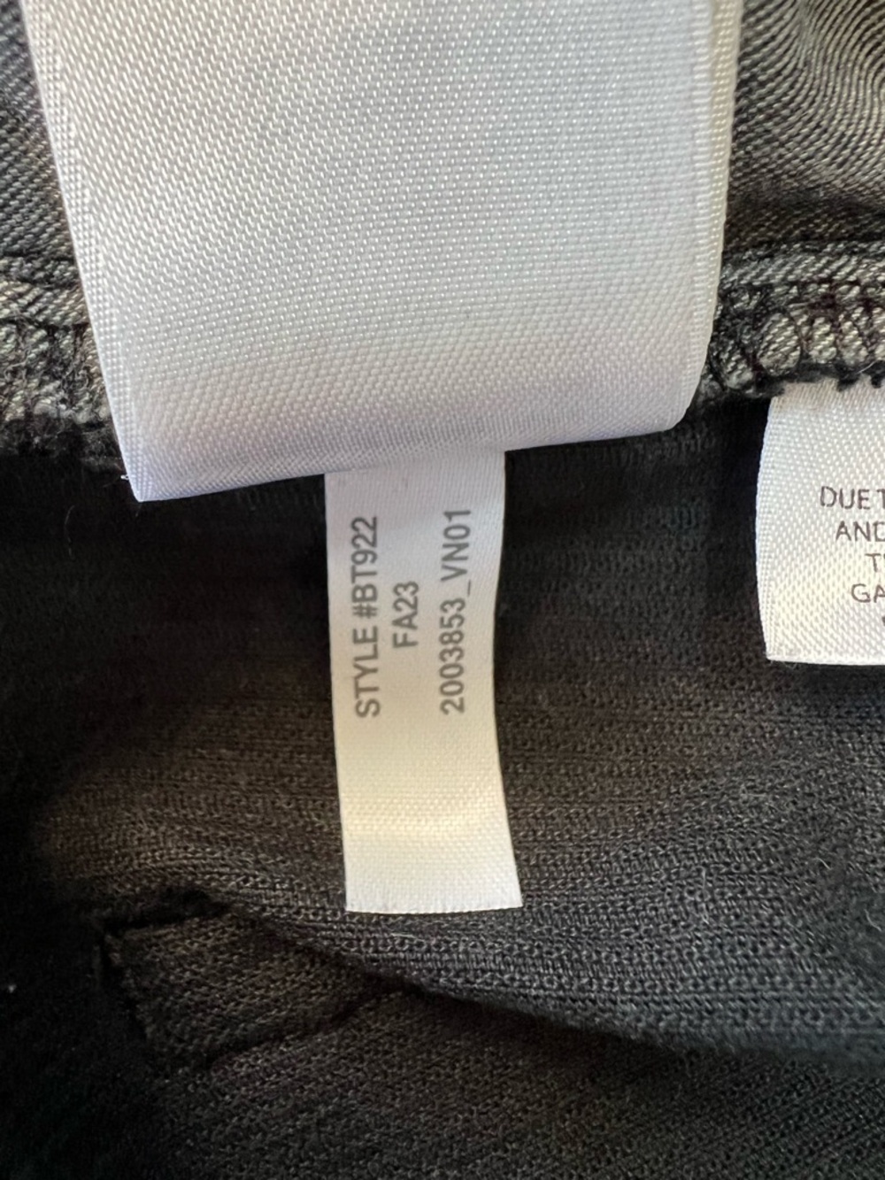 J.Crew Women’s Wide-leg High Rise Corduroy Trouser Pants BT922 in Black, 26 - Picture 10 of 11